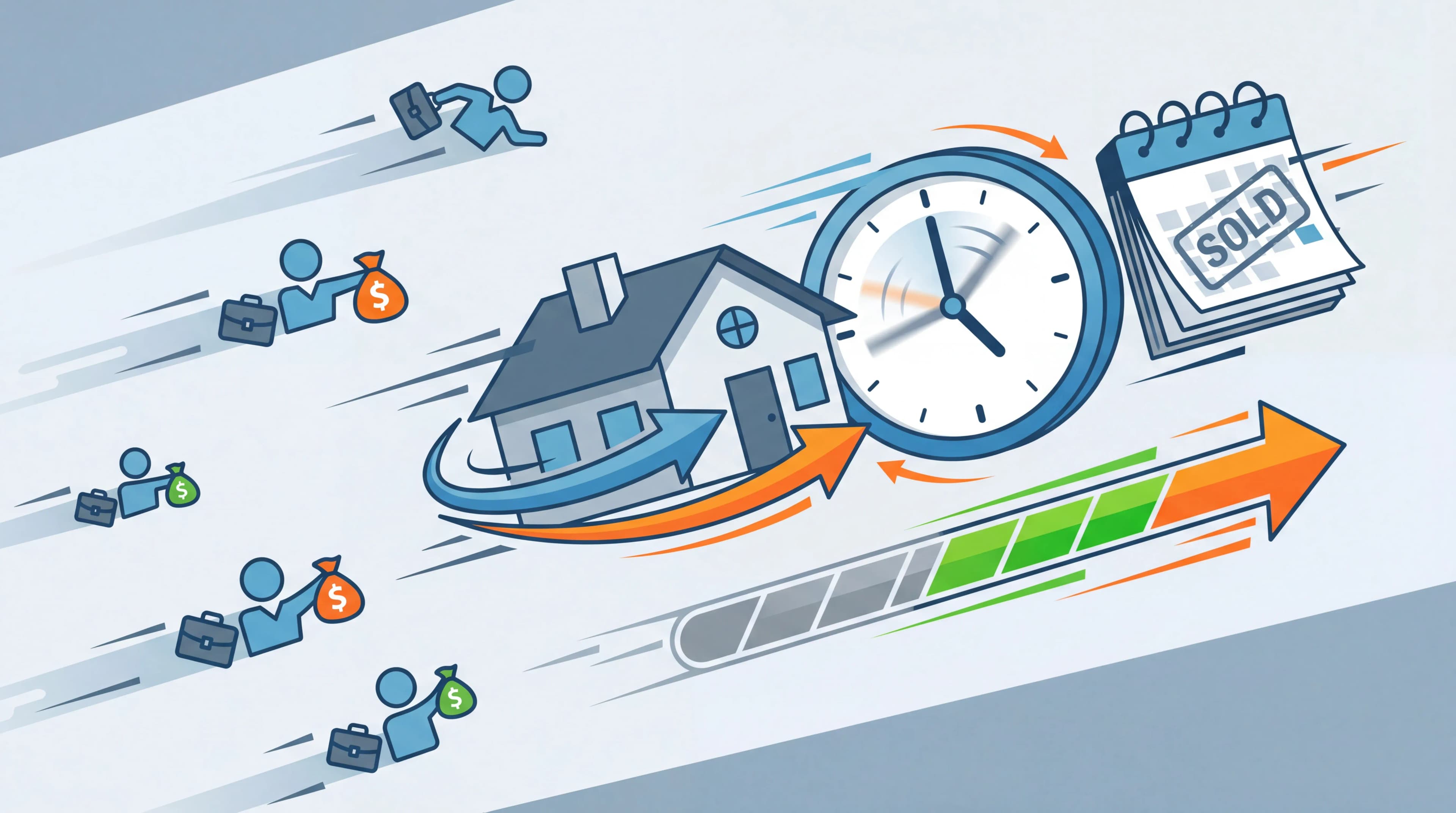 Grafik zum schnellen Verkauf einer Immobilie