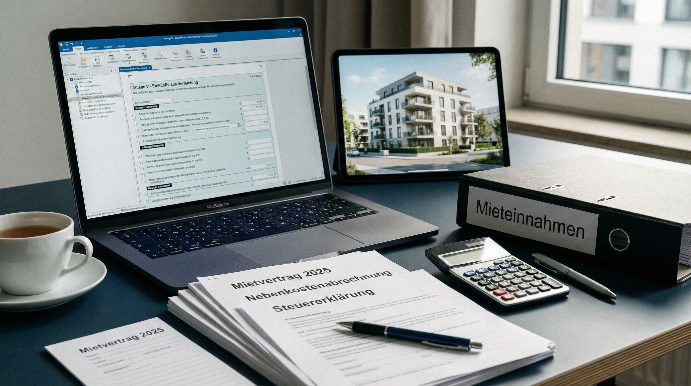 Mieteinnahmen richtig versteuern als Vermieter – Steuerliche Übersicht für Immobilienbesitzer